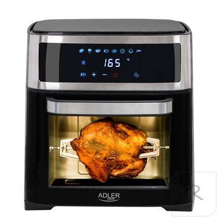 Adler Airfryer Oven AD 6309 Power 1700 W, Capacity 13 L, Stainless steel/Black