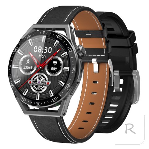 SMARTWATCH MĘSKI Rubicon RNCE88 - WYKONYWANIE POŁĄCZEŃ, WŁASNE TARCZE (sr033d)