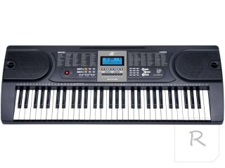 Keyboard Organy 61 Klawiszy Zasilacz Mikrofon MK-2106