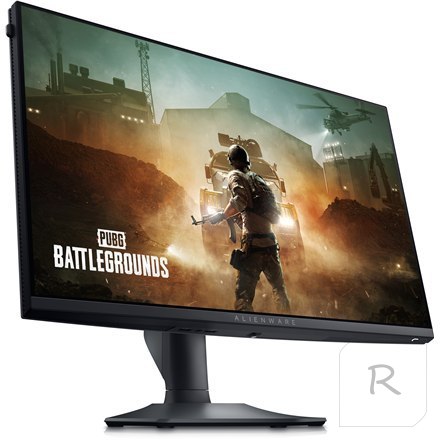 Dell Gaming Monitor AW2523HF 25 ", IPS, FHD, 1920 x 1080, 16:9, 1 ms, 400 cd/m², czarny, 360 Hz, porty HDMI ilość 2 szt.