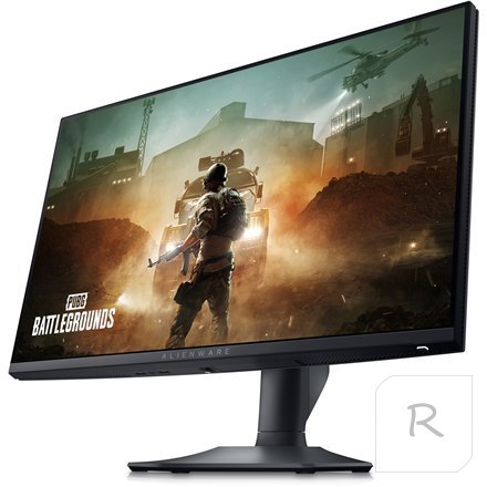 Dell Gaming Monitor AW2523HF 25 ", IPS, FHD, 1920 x 1080, 16:9, 1 ms, 400 cd/m², czarny, 360 Hz, porty HDMI ilość 2 szt.