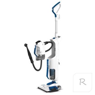 Polti Vacuum steam mop with portable steam cleaner PTEU0299 Vaporetto 3 Clean_Blue Power 1800 W, Water tank capacity 0.5 L, Whit