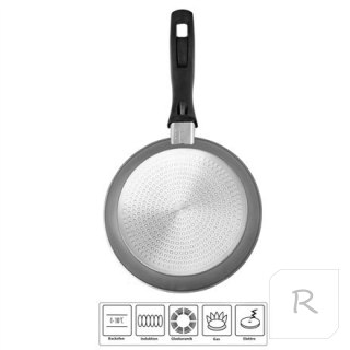 Stoneline Pan 6840 Frying, Średnica 20 cm, Nadaje się do płyty indukcyjnej, Stały uchwyt, Antracyt