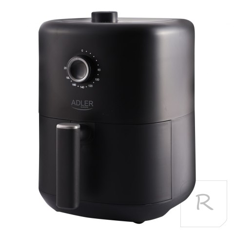 Adler Airfryer AD 6310 Power 2200 W, Capacity 3 L, High-volume hot-air circulation technology, Black