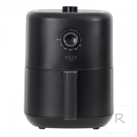 Adler Airfryer AD 6310 Power 2200 W, Capacity 3 L, High-volume hot-air circulation technology, Black