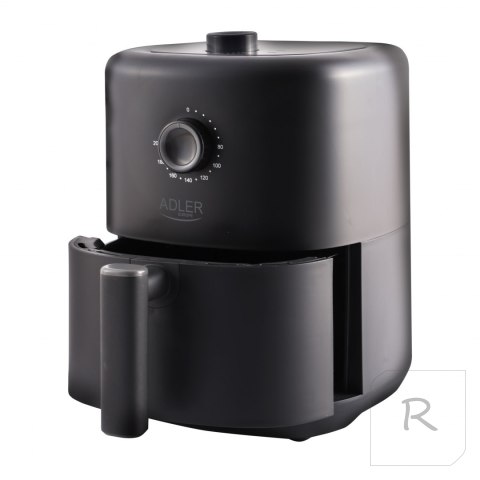 Adler Airfryer AD 6310 Power 2200 W, Capacity 3 L, High-volume hot-air circulation technology, Black