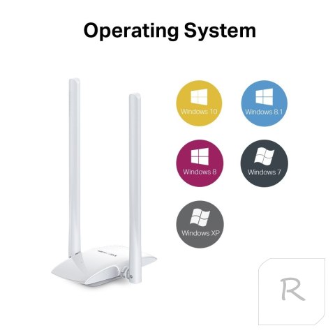 Mercusys High Gain Wireless USB Adapter MW300UH