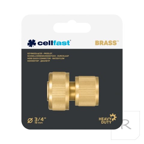 Szybkozłączka Mosiężna 3/4" BRASS Cellfast