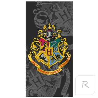 Ręcznik bawełniany 70x140 Harry Potter czarny