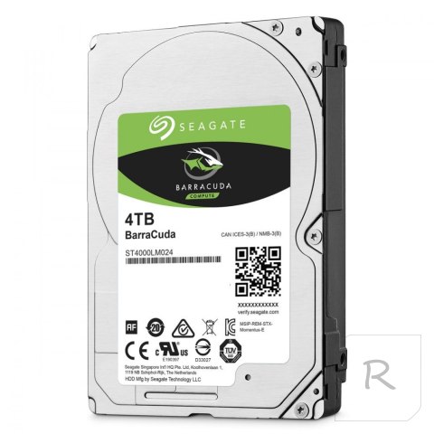 Dysk twardy SEAGATE Barracuda 4 TB 2.5" ST4000LM024