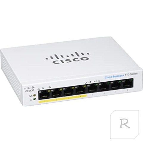 Przełącznik CISCO CBS110-8PP-D-EU 4x 10/100/1000