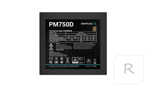 Deepcool PSU PM750D 80 PLUS GOLD 750 W