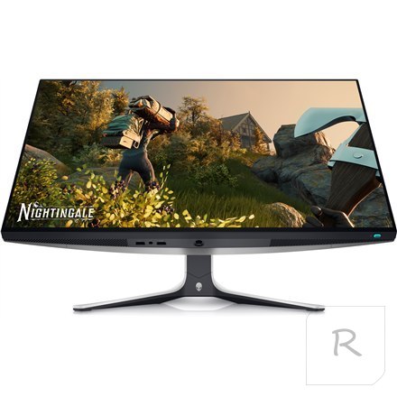 Dell Gaming Monitor AW2723DF 27 ", IPS, QHD, 2560 x 1440, 16:9, 1 ms, 600 cd/m², biały, 144 Hz, porty HDMI ilość 2 szt.