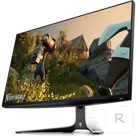 Dell Gaming Monitor AW2723DF 27 ", IPS, QHD, 2560 x 1440, 16:9, 1 ms, 600 cd/m², biały, 144 Hz, porty HDMI ilość 2 szt.