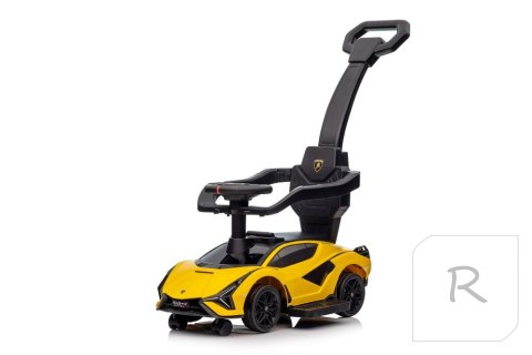 Jeździk z Pchaczem Lamborghini QLS-996T Żółty