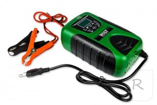 PROSTOWNIK AUTOMATYCZNY Z LCD 12V 8A COMPACT GREEN