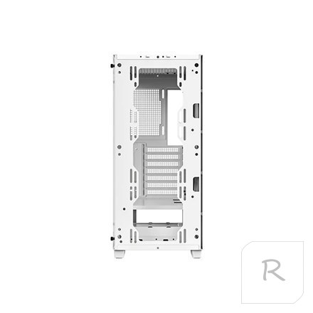 Deepcool MID TOWER CASE CC560 WH Limited Okno boczne, Biały, Mid-Tower, Zasilacz w zestawie Nie