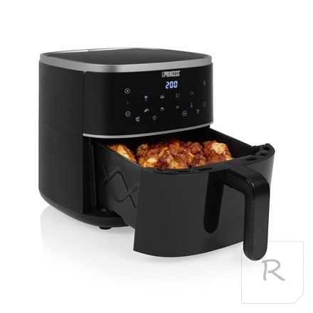 Princess Digital Airfryer 182238 Moc 1350 W, Pojemność 4 L, Czarny