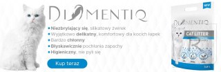 DIAMENTIQ Żwirek Neutral sylikonowy niezbrylający się 3,8L