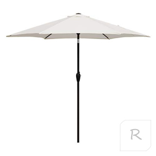 DUŻY PARASOL OGRODOWY SKŁADANY Z KORBĄ 270cm