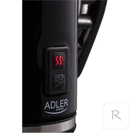 Adler AD 4478 Black, spieniacz do mleka, 500 W