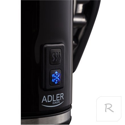 Adler AD 4478 Black, spieniacz do mleka, 500 W