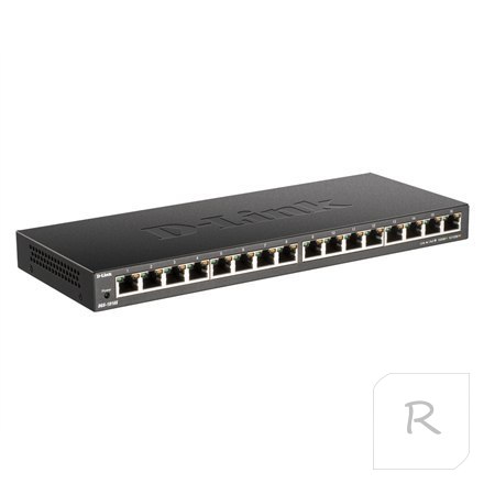 D-Link 6-Port Gigabit Desktop Switch DGS-1016S Unmanaged