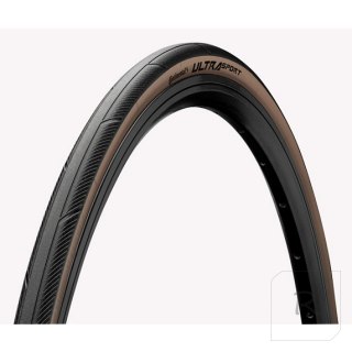 Opona szosowa Continental Ultra Sport III PureGrip 700 x 28C czarno-brązowa zwijana