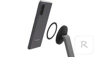 Mophie Snap+ charging stand pad - stojąca ładowarka bezprzewodowa do dwóch urządzeń kompatybilna z MagSafe 15W (black)