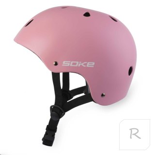 Kask sportowy Soke K1 różowy S