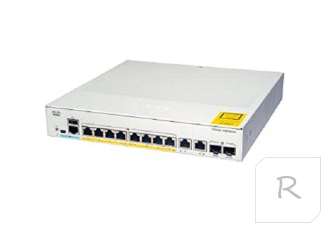 Cisco Przełącznik Catalyst 1000 8port POE Ext PS 2x1G SFP