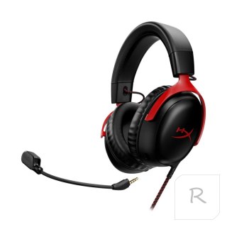 Słuchawki z mikrofonem HYPERX Czarno-czerwony 727A9AA