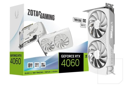 ZOTAC GeForce RTX 4060 Twin Edge OC 8GB GDDR6 ZT-D40600Q-10M