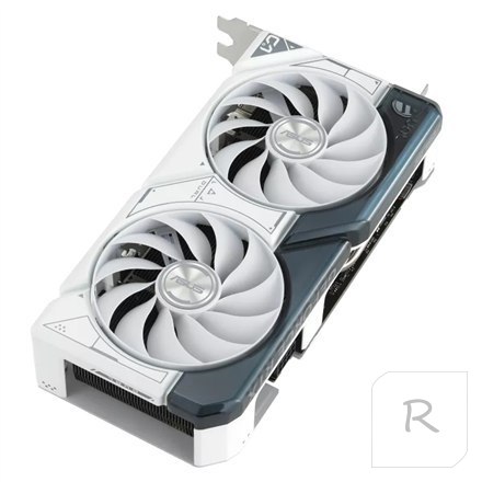 Asus DUAL-RTX4060TI-O8G-WHITE NVIDIA, 8 GB, GeForce RTX 4060 Ti, GDDR6, PCI Express 4.0, Ilość portów HDMI 1, Taktowanie pamięci