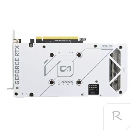 Asus DUAL-RTX4060TI-O8G-WHITE NVIDIA, 8 GB, GeForce RTX 4060 Ti, GDDR6, PCI Express 4.0, Ilość portów HDMI 1, Taktowanie pamięci