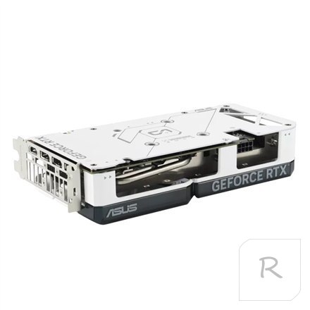 Asus DUAL-RTX4060TI-O8G-WHITE NVIDIA, 8 GB, GeForce RTX 4060 Ti, GDDR6, PCI Express 4.0, Ilość portów HDMI 1, Taktowanie pamięci