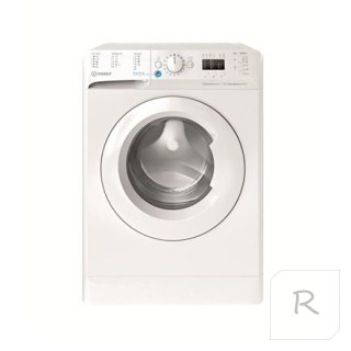 INDESIT Pralka BWSA 61294 W EU N Klasa efektywności energetycznej C, ładowanie od przodu, pojemność prania 6 kg, 1151 obr./min,