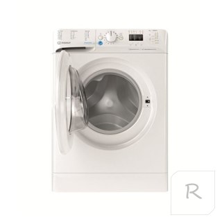 INDESIT Pralka BWSA 61294 W EU N Klasa efektywności energetycznej C, ładowanie od przodu, pojemność prania 6 kg, 1151 obr./min,