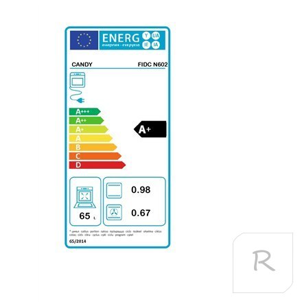 Piekarnik Candy FIDC N602 65 l, elektryczny, ręczny, sterowany mechanicznie, wysokość 59,5 cm, szerokość 59,5 cm, czarny