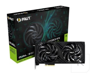 Karta graficzna PALIT GeForce RTX 4060 Dual 8 GB GDDR6 NE64060019P1-1070D