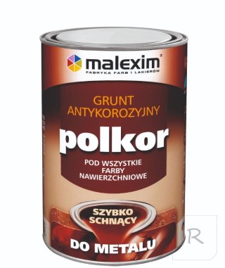 SZYBKOSCHNĄCY ANTYKOROZYJNY GRUNT POLKOR CZERWONY T 3009 1,0