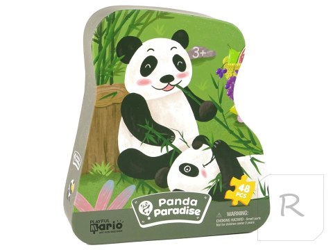 Puzzle Panda Las Bambusowy 48 Elementów