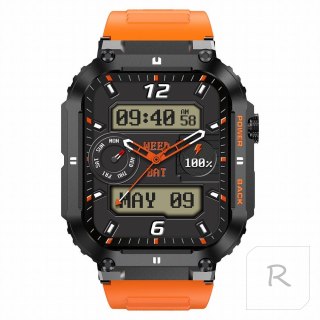 SMARTWATCH MĘSKI Gravity GT6-3 - WYKONYWANIE POŁĄCZEŃ, MONITOR SNU (sg020c)