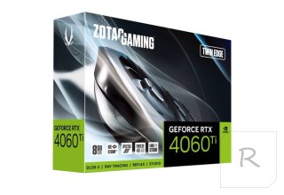 Karta graficzna ZOTAC GeForce RTX 4060 Ti Twin Edge 8GB GDDR6 ZT-D40610E-10M