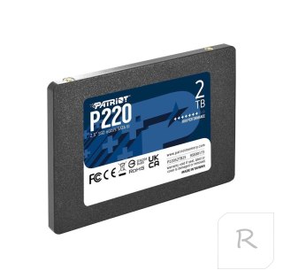 Dysk SSD PATRIOT P220 2.5″ 2 TB SATA III (6 Gb/s) 550MB/s 500MS/s