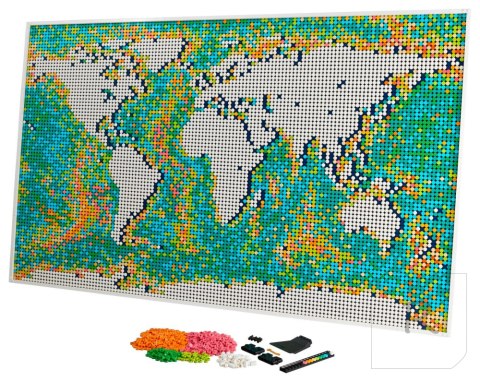 LEGO ART Mapa świata 31203