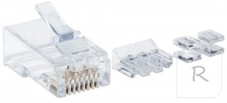 INTELLINET NETWORK SOLUTIONS Wtyk modularny RJ45 8P8C Cat6A UTP Wtyk