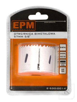 OTWORNICA BI-METALOWA 57MM UCHWYT 5/8'''' EPM PROFESSIONAL