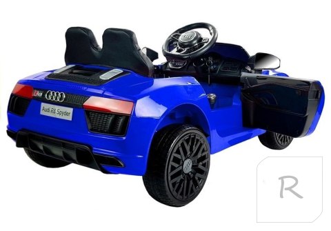 Auto na Akumulator Audi R8 Spyder Niebieskie