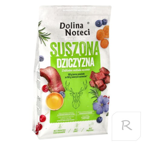 Dolina Noteci Premium karma suszona z dziczyzną 9 kg